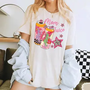 Mom Juice Shirt, Funny Trendy Mom Life Shirt, Energy Drink Mama Tee, Cool Mama Shirt Shirt, Fun Mother's Day Gift