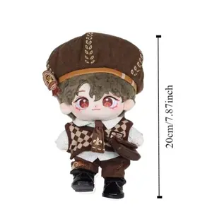 2026 new Postman Cotton Doll Clothes Uniform Jacket Plush Doll Clothes Sweater Cool No Attribute Doll Clothes Children's Gift