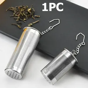 1pc Stainless steel tea ball, tea filter tool, tea maker, Weibao brine ball, soup seasoning ball