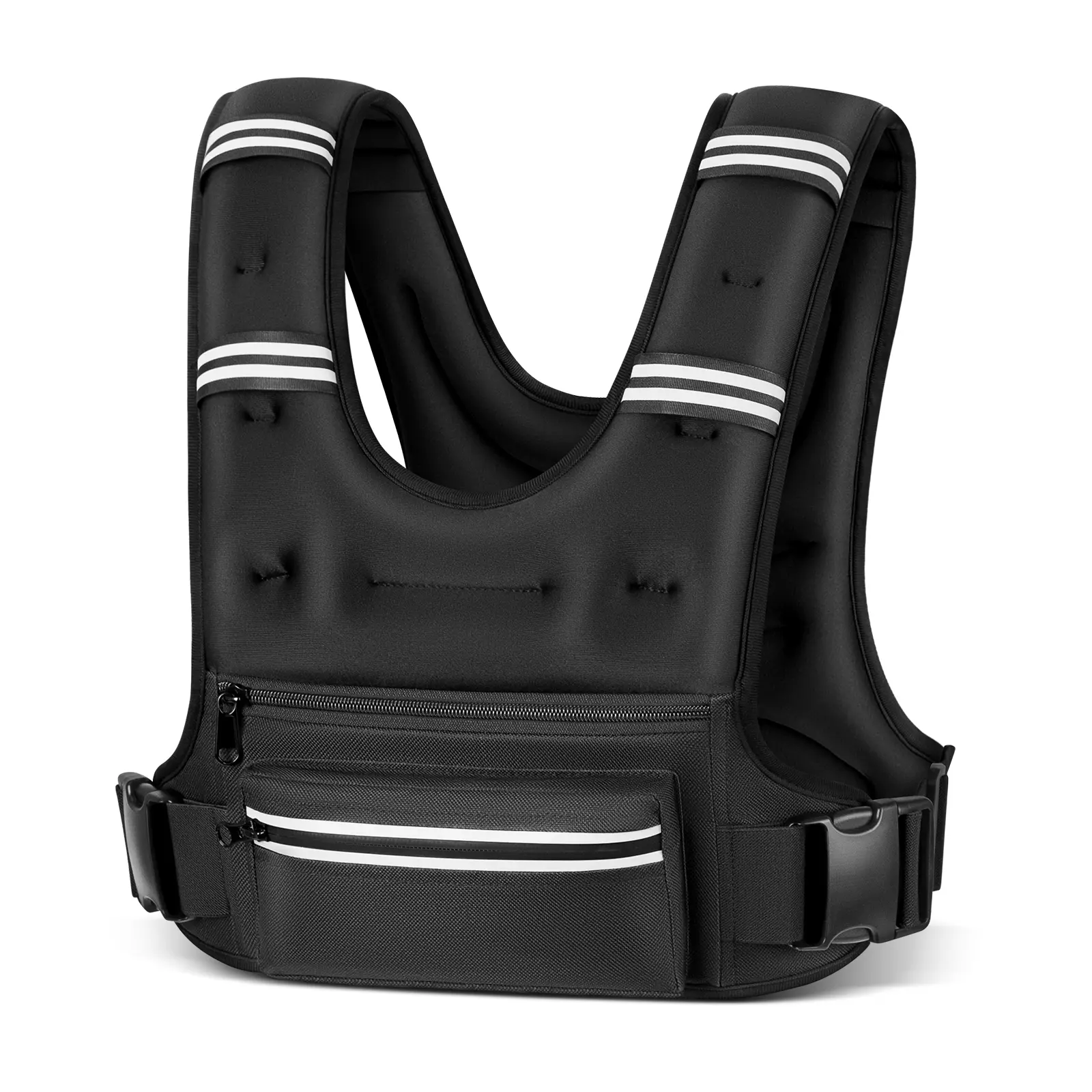 Weighted Vest for Women Men 8/12/16/20lbs Muscle Growth, Hip Exercises for Running Walking Workout Equipment Strength Training Fitness Gym