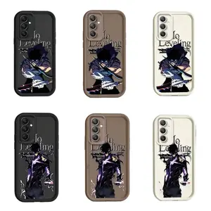 Anime S-Solo Levelings Case for iPhone 17, 16, 15, 14, 13, 12, 11 Pro Air Plus ProMax and Samsung S26-S20 Ultra Plus FE shock-absorbing phone cases, fashionable gift.