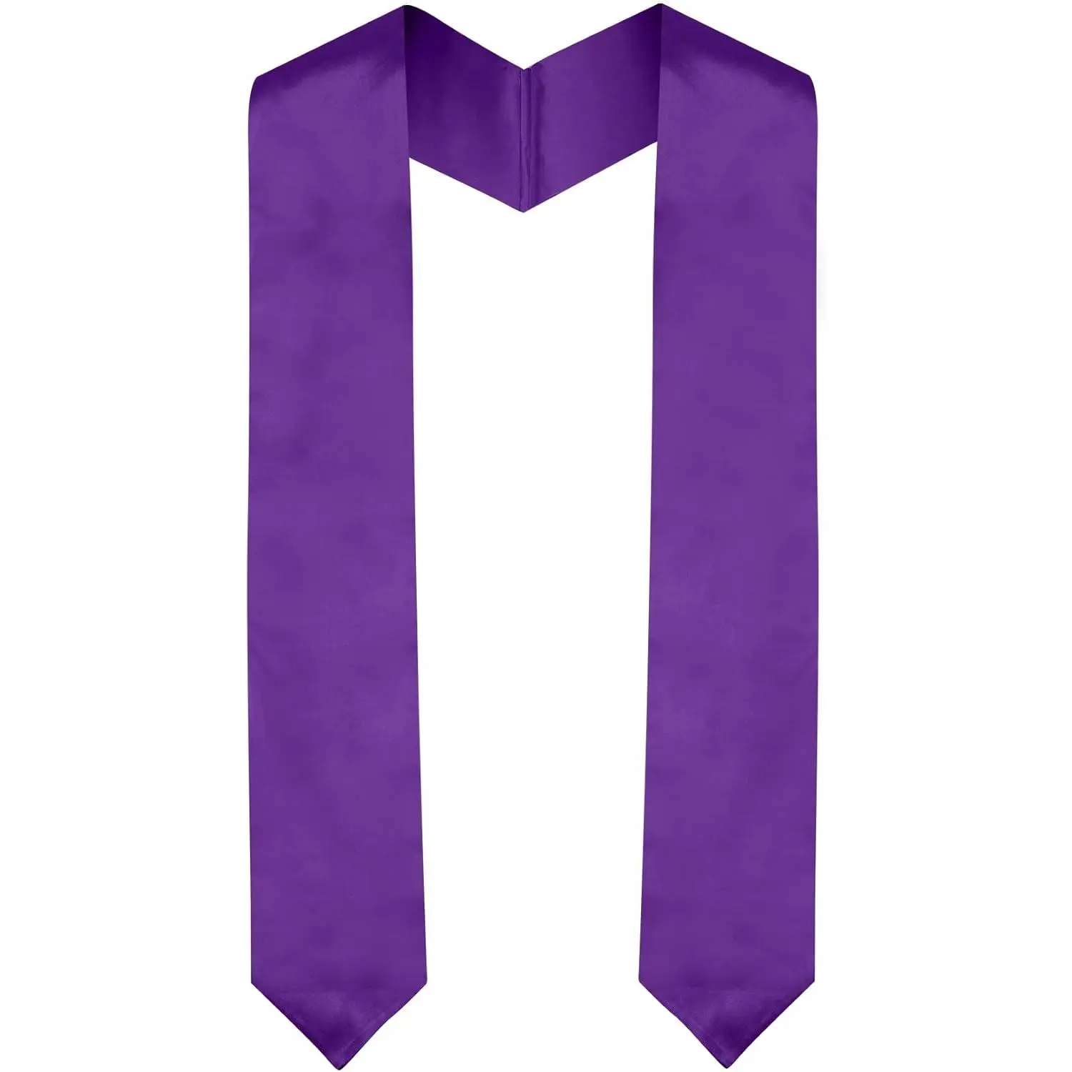 Plain Graduation Stole Class of 2026, Graduation Sash, Classic End With Trim Unisex Adult 70" Academic Commencements