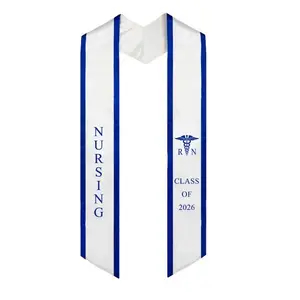 RN Graduation Stole 2026 Nursing Sash Graduation Stole 2026, Graduation Gift, Graduation Gift Style Graduation Stole Class of 2026 Gift for Student , Mixed Flag Graduation Scarf