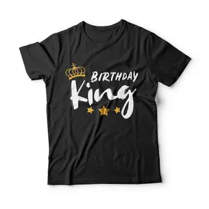 Birthday King | Mens Golden Graphic Gift | Mens & Boys T-Shirt Breathable Graphic Tee Peak Design Sweatshirt Hoodie