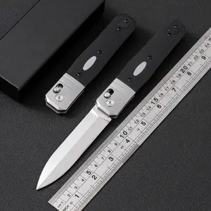 High Hardness Sharp G10 Pocket Folding Knife Outdoor Camping BBQ Fruit EDC Cutting Tool Household Wilderness Survival Hunting Fishing Men'S Gift Collection