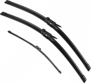 Front and Rear Windshield Wiper Blades Replacement For Ford Explorer  + inch Front Windscreen Wiper And  inch Rear Wiper Blade