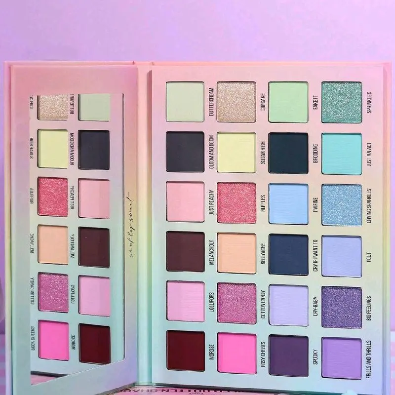 Sickly Sweet - Eye And Face Palette - 24 Pastel Shades + Magnetic Pans