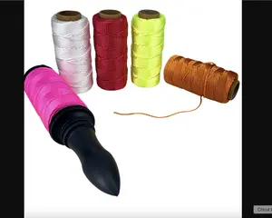 AJ Wholesale 5pc 1 Roll 200 Feet Mason Line & Reel - Great for masonry, carpentry, and more