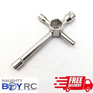 Naughty Boy RC Cross Wrench 5mm 7mm 8mm 10mm 17mm