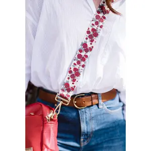 Cottage Rose Adjustable Bag Strap