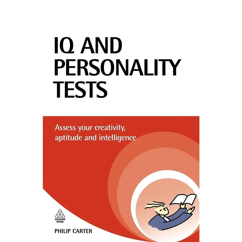 USED Book - IQ and Personality Tests: Assess and Improve Your Creativity, Aptitude and Intelligence by Carter, Philip (Paperback) - english