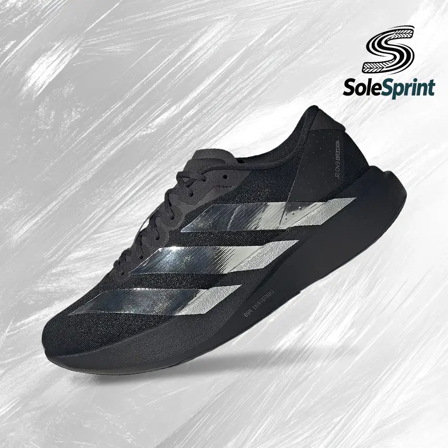 Adidas Men's Adizero Evo SL Running Shoes with Metallic Stripes - Lightweight, Shock-Absorbing, and Breathable for Gym & Street Casual Wear, Gym Training, Shock Absorb, Everyday Fit,shoes for back to school,back to school shoes