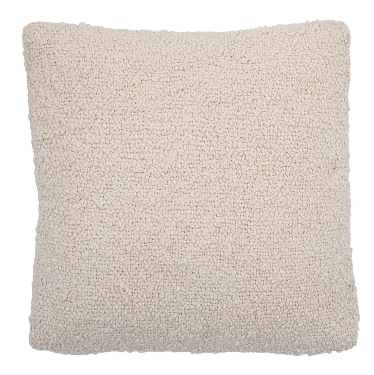 Woven Cotton Boucle Pillow