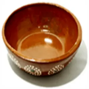 Bean Bowl/Frijolera De Barro 10 oz - Case - 6 Units