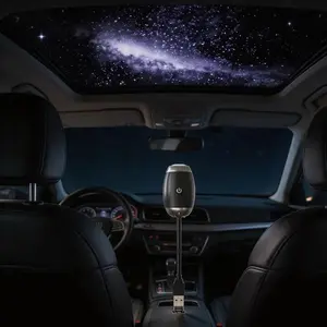 Galaxy Car Mounted Starry Sky USB Ambient Light, High-Definition Focusing, Plug-And-Play, Interior Decoration, Night Drive Atmosphere Lamp Projector