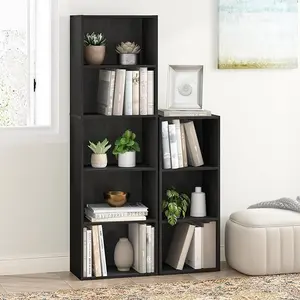 5-Tier Bookcase – Blackwood Bookshelf and Storage Shelves