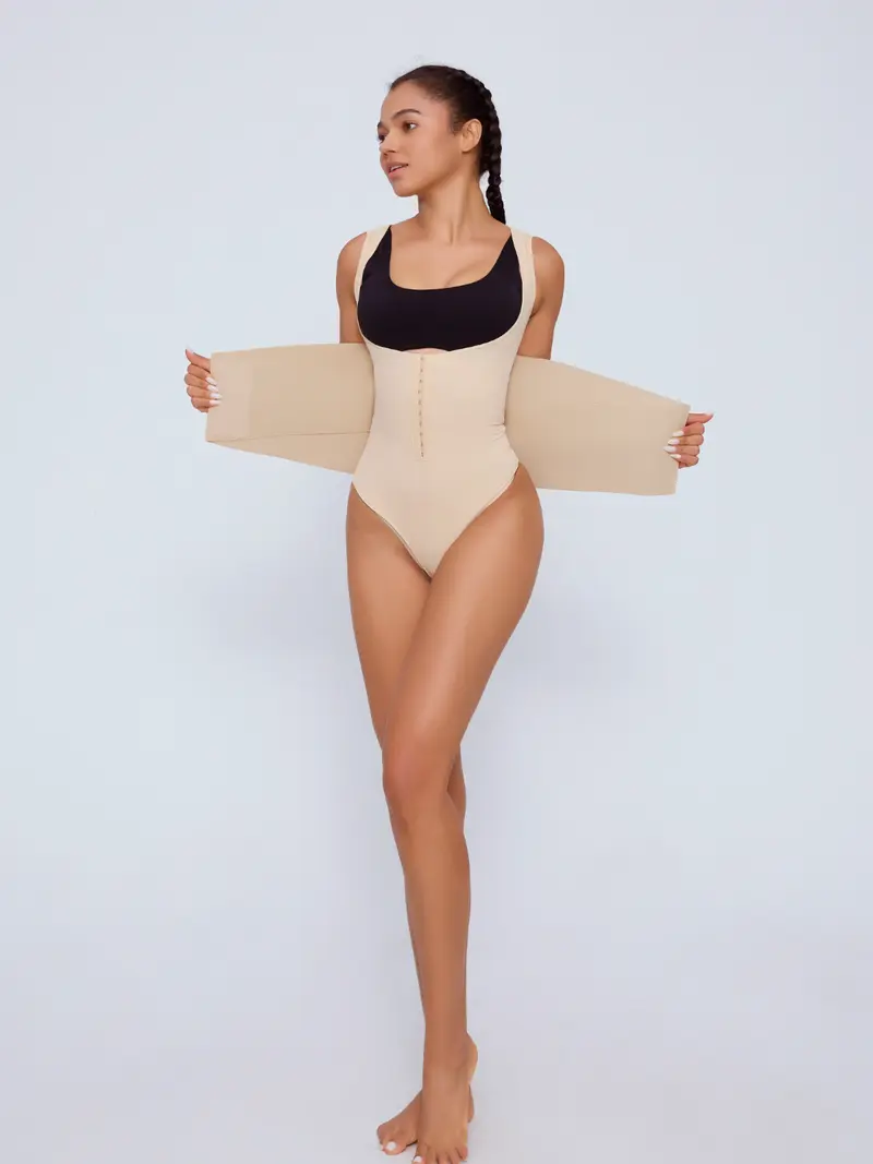 Sculpt Touch Hourglass Bodysuit – Double-Layer Compression, Smooth Curves All Day SpringStatements