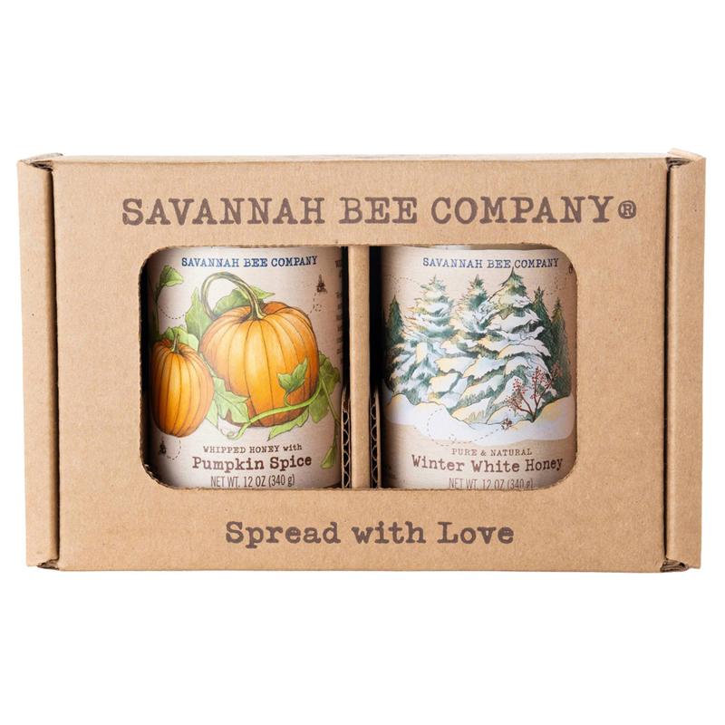 Whipped Honey Gift Set - Pumpkin Spice and Winter White 2x12oz Day Use