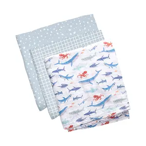 Stephen Joseph Muslin Blanket Set of 3