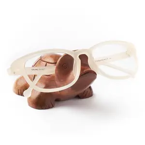 Matr Boomie Rosewood Turtle Eyeglasses Holder/Stand