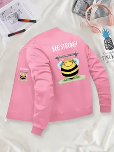 BEE STRONG! Bee Women's Jacket, durable and stylish coat, suitable for daily wear, ideal gift for her