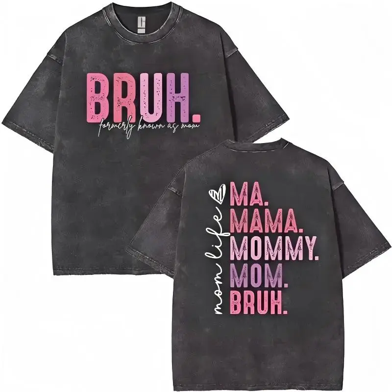 Washed T-shirt-Black