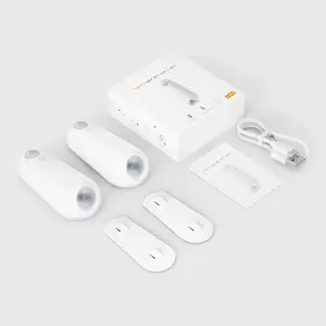 LED Smart Motion Sensor Night Light, Toilet Seat Lights, USB rechargeable 8Color Lamp for Summer Corridor WC Camping Home Decor