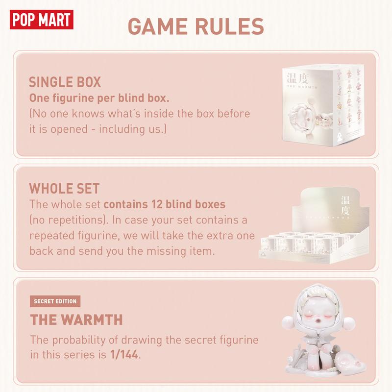 POP MART SKULLPANDA The Warmth Series, Blind Box
