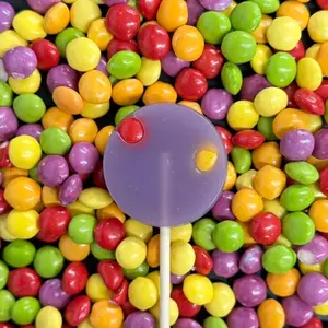 Wildberry Rainbow Lollipop - Gourmet Lollipop - All Natural Color