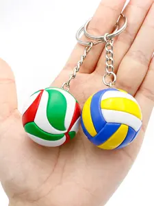 Volleyball Keychain Bag Charm Sports Competition Award Creative Gift, Unique Volleyball Accessory for Athletes & Fans
