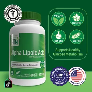 Health Thru Nutrition Alpha Lipoic Acid – 600mg | Antioxidant, Nerve & Glucose Metabolism Support