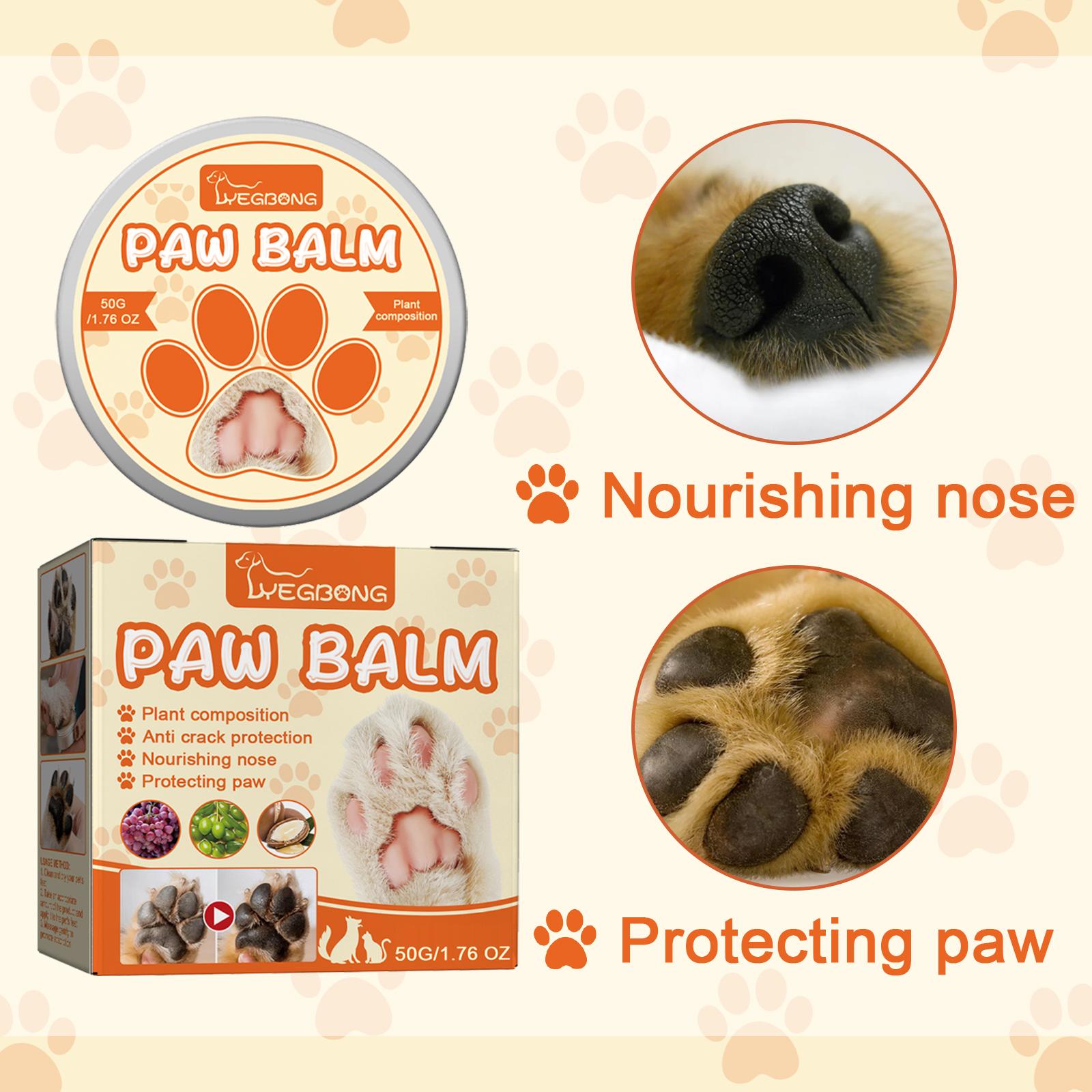 Pet Moisturizing Claw Care Cream for Cats and Dogs, Universal Moisturizing Foot Meat Mat, Dry Crack Care Cream