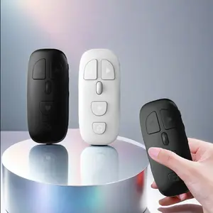 Wheeled Phone Remote Controller, TiktokVideo Swipe Control, Smart Selfie Remote with Zoom Function, Volume Control, for Androidand iOS Phones/pads, Portable