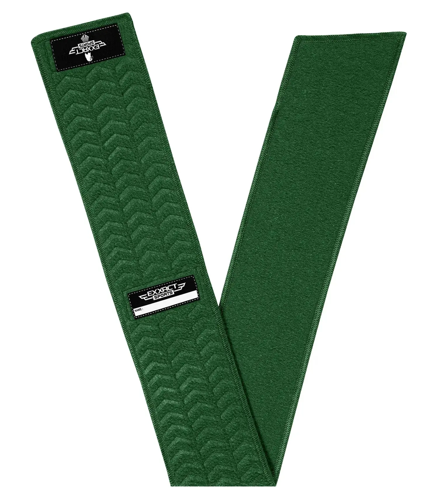 Streamer Towel Football with Hook & Loop Fastener, Ultra Light Quarterback QB Black Football Towel to Clean Hands, Visor, Gloves - Highly Absorbent, Quick-Dry (Dark Green)