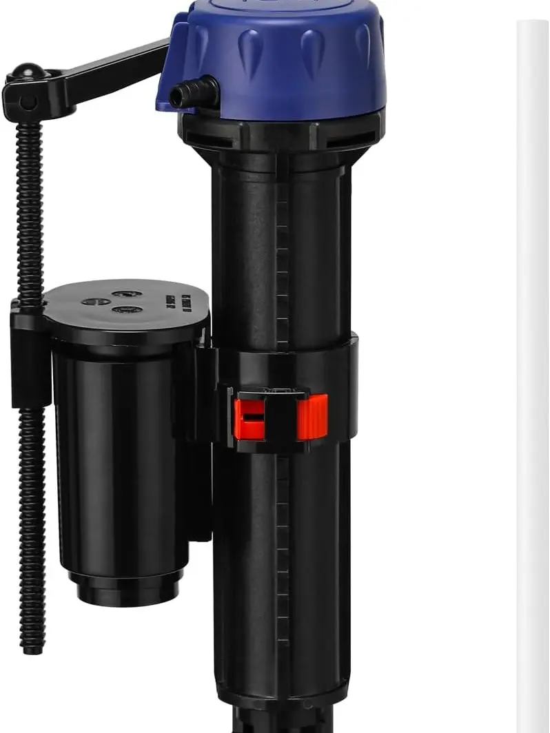Jamini Toilet Fill Valve Replacement Kit, Quick-Install Inlet Valve with Connector & Refill Tube, Fixes Slow Filling, Leaks, Noisy Tank, Universal for Most Toilet Tanks