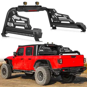 MONOKING Heavy-Duty Carbon Steel Roll Bar, Rugged Sport Rack for 2007-2026 Mid-Size Trucks (Tacoma, Tundra, Gladiator, Colorado, Ranger, Canyon, Frontier, Dakota) – Offroad 4x4 Overland Accessory