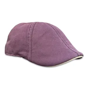 The Sailor Boston Scally Cap - Plum