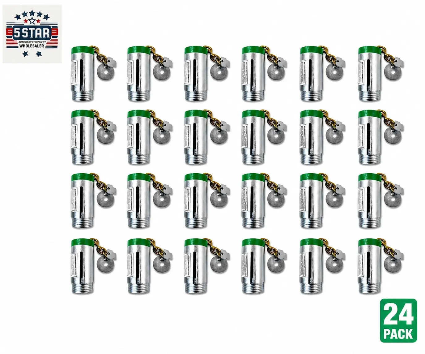 24 pcs Floor Anchor Pots Auto Frame Machines and Pulling Posts Anchoring pots