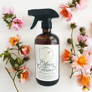 Moonflower Multi-Purpose Cleaner – Plant-Based, Non-Toxic, Pet-Safe (16 oz)