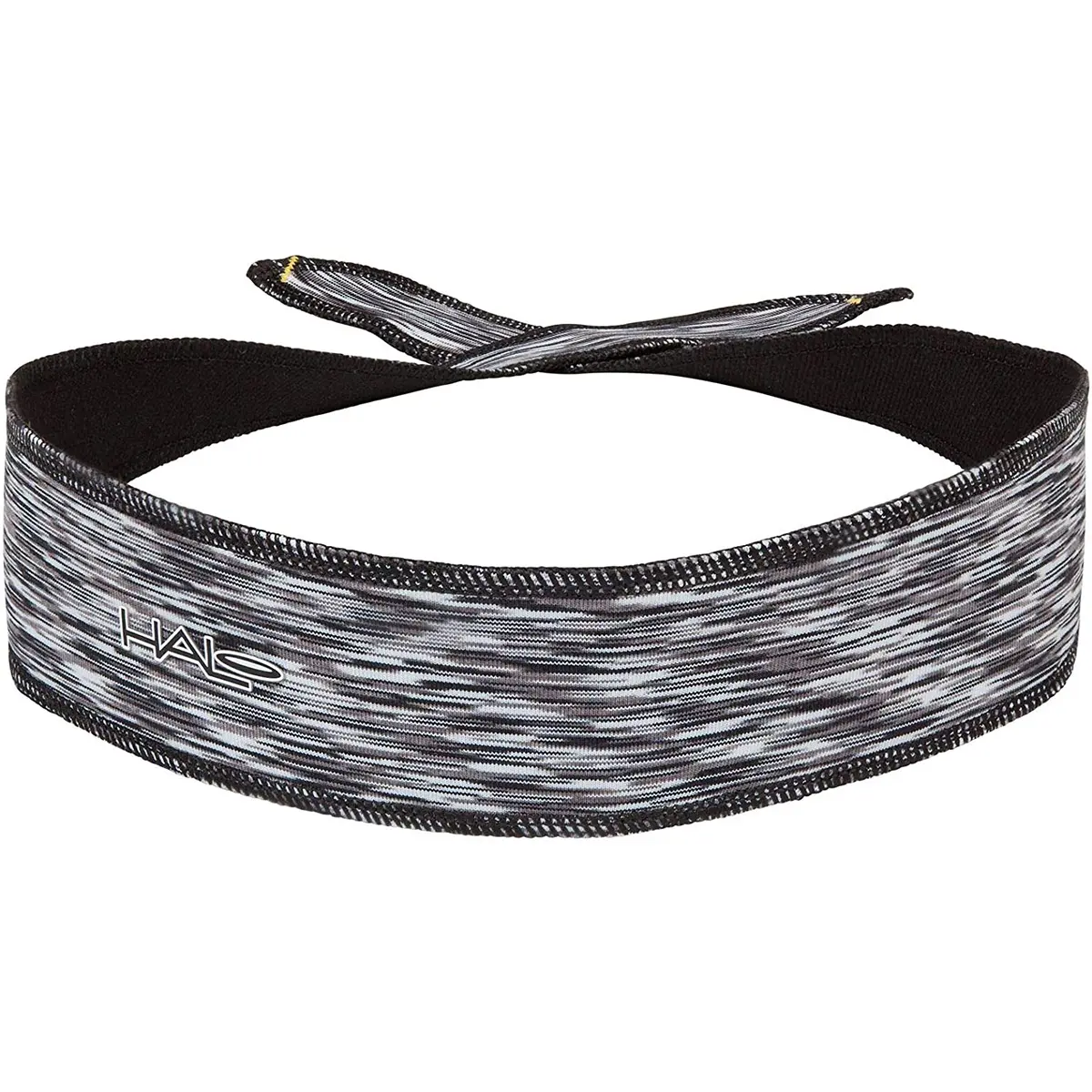 Halo Headband I Tie Version Sweatband - Nightlight, Patented Sweat Seal Grip Technology, Custom Fit for Lacrosse Athletes, Sweat Seal Grip Technology