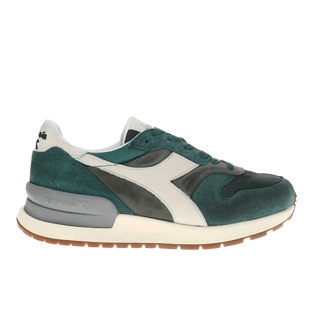 diadora Mens Conquest Nubuck Lace Up Sneakers Shoes Casual - Green