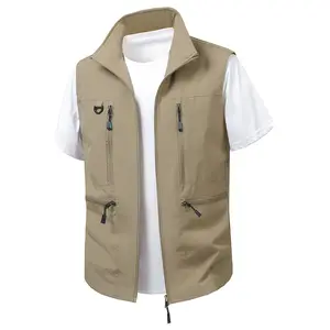 Men’s New Multi-Pocket Fishing Vest/Waistcoat – Outdoor Workwear for All Four Seasons