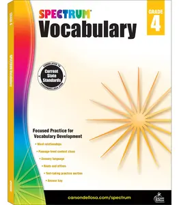 Spectrum Vocabulary, Grade 4: Volume 87 -- Spectrum - Paperback