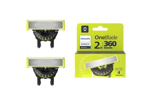 Philips Norelco OneBlade 360 blade replacement blade 2 pack Philips Norelco OneBlade 360 blade replacement blade 2 pack
