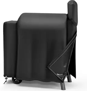 SHINESTAR Upgraded Grill Cover for Traeger Pro Series 575/22, Lil Tex Elite, Eastwood & Waterproof, Special Zipper Design, Easy to Put On and Take Off