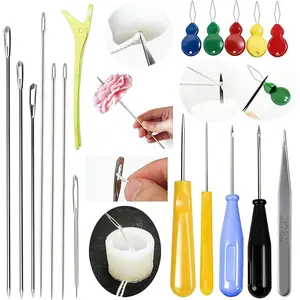 18 count Candle Punch Tool Professional Candle Wick  for  Molds and Candles,Hook Punch  Wick for Molds,Candle Making Supplies for Beginner