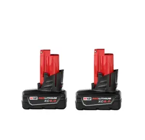 Milwaukee 48-11-2460 M12 REDLITHIUM XC6.0 Battery (2-Pack)