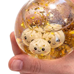 New Stress-Relief Bun Toy – Features Mini-Bun Decorative Accessories (Squeezable)
