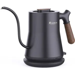 Stainless Steel Gooseneck Electric Kettle Auto Shutoff