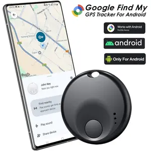 Google Tracker GPS Tracker for Android Devices, BT-compatible Smart Tag Tracking Device, Supports Google Find APP, Precision Location Finder for Keys Wallet Luggage